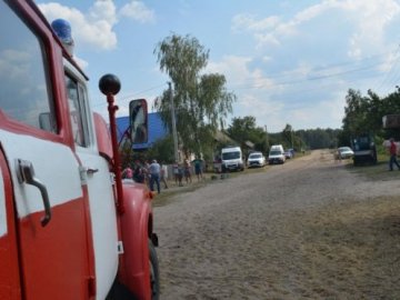 Пожежа у волинському селі: медики врятували 11 потерпілих