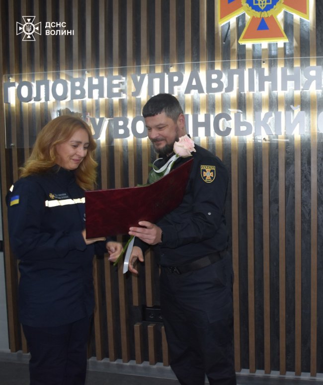У Луцьку відзначили кращих рятувальників. ФОТО