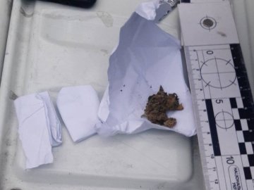 Волинські патрульні затримали чоловіка з наркотиками