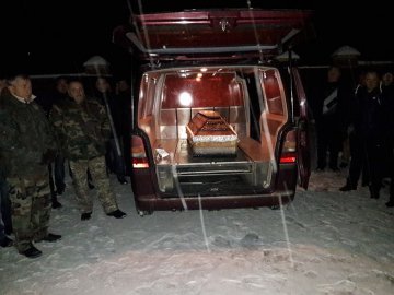 На Волинь привезли тіло Героя Маріса Камінського