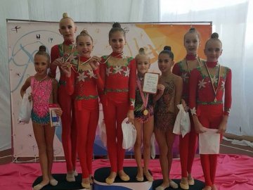 Юні волинські гімнастки – переможниці престижних змагань