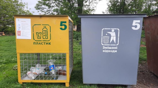 В Устилузі запровадили роздільний збір сміття