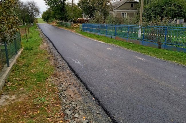 У селі на Волині капітально відремонтували дорогу. ФОТО