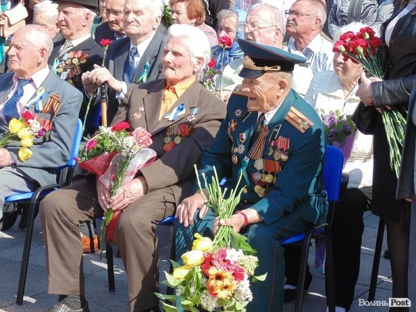 У Луцьку відзначили День Перемоги. ФОТО