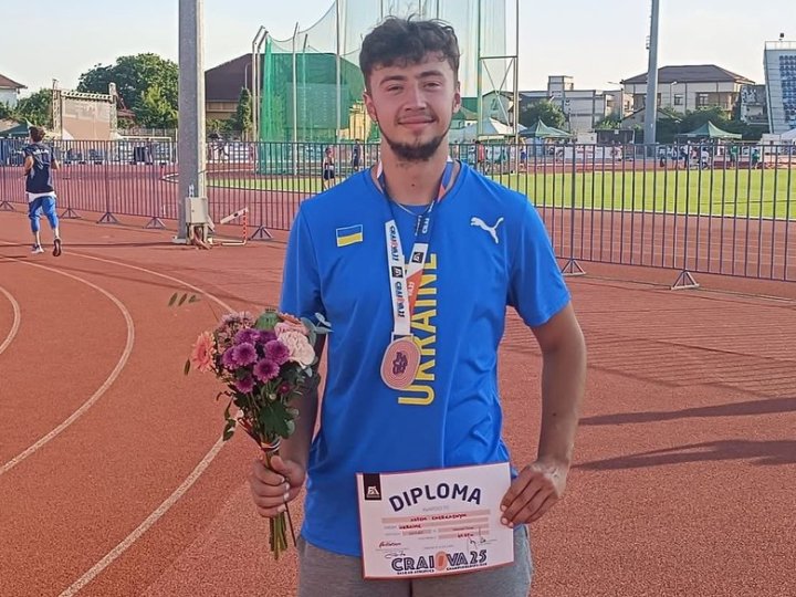 Волинянин став срібним призером на чемпіонаті Асоціації балканських легкоатлетичних федерацій