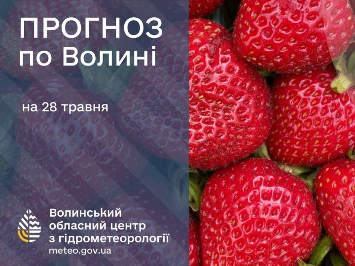 Якою буде погода у Луцьку та на Волині у четвер, 28 травня