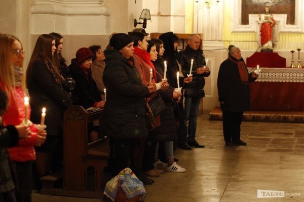 Як Луцькі католики святували Пасху. ФОТО