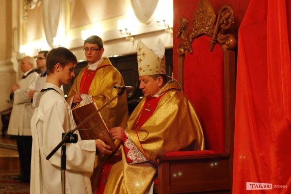 Як Луцькі католики святували Пасху. ФОТО