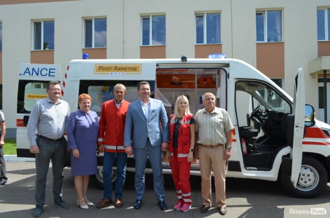Любомльський район отримав надсучасну «швидку» від Фонду Ріната Ахметова