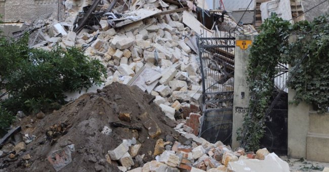 В Одесі обвалився 4-поверховий житловий будинок. ФОТО