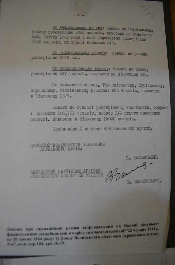 У Луцьку в архіві відкрили виставку про Голокост. ФОТО