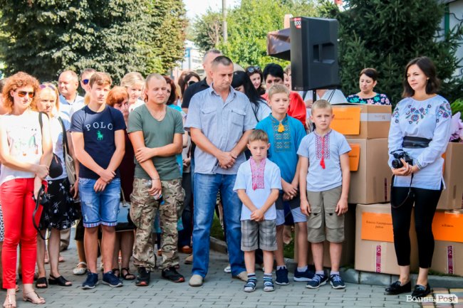 Діти загиблих воїнів отримали вишивані подарунки. ФОТО