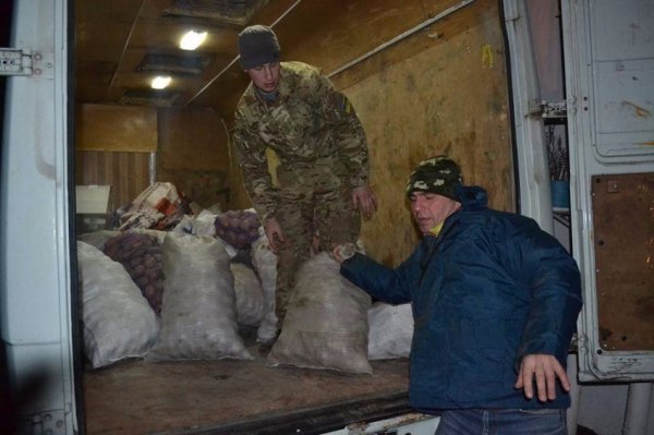 На Волині бійцям АТО зібрали півтори тонни продуктів