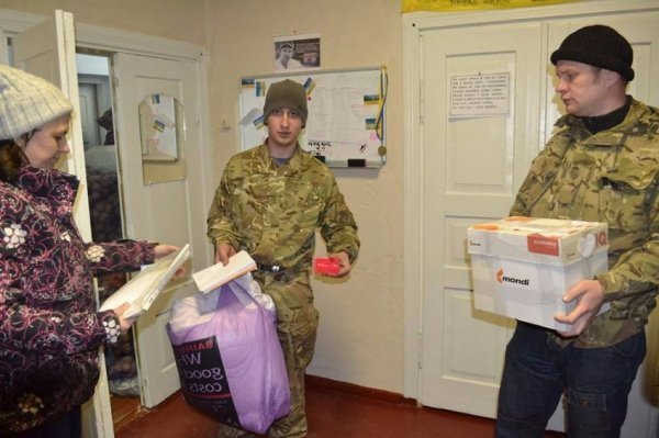 На Волині бійцям АТО зібрали півтори тонни продуктів