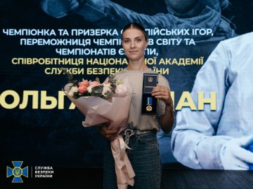 «Пишаюсь тим, що росіяни знають, що я співробітниця СБУ. Хай бояться!», – фехтувальниця Ольга Харлан