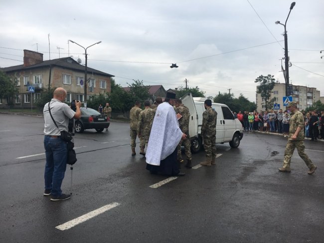 У Горохові зустріли загиблого на Сході волинянина. ФОТО