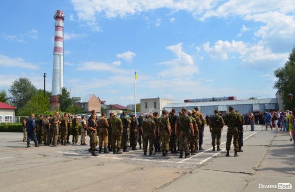 Волинські «нацгвардійці» повернулися додому. ФОТО. ВІДЕО