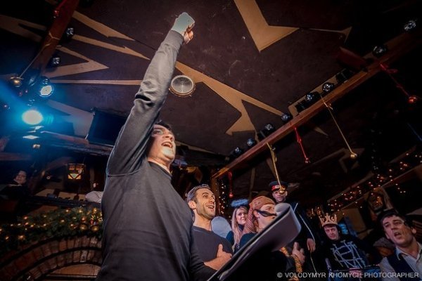 Вертеп у луцькому клубі. ФОТО