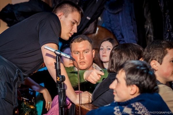 Вертеп у луцькому клубі. ФОТО