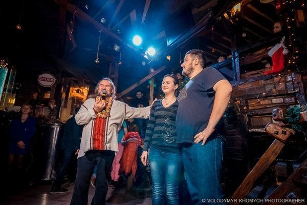 Вертеп у луцькому клубі. ФОТО