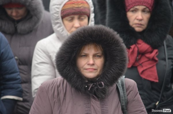 У Луцьку підприємці вийшли на акцію протесту.ФОТО