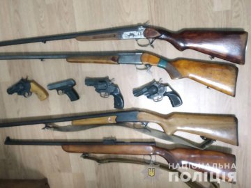З початку місяця волиняни здали до поліції понад 100 одиниць зброї