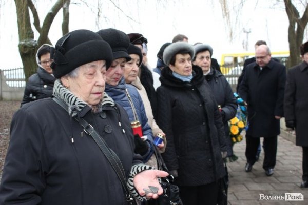 У Луцьку вшанували пам'ять жертв Голокосту. ФОТО