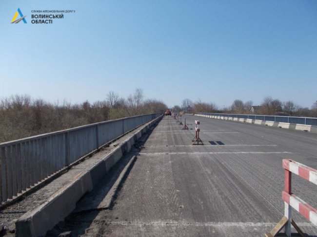 У Княгининку ремонтують міст через Стир. ФОТО