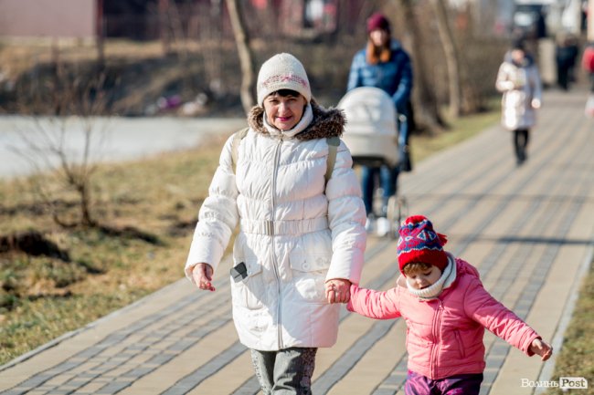 У Луцьку – майже весна. ФОТОРЕПОРТАЖ