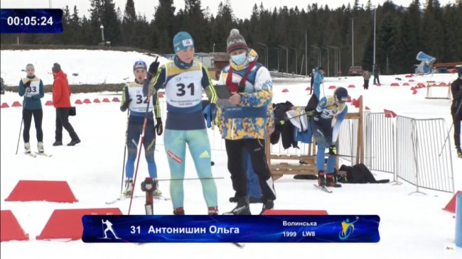 Спортсмени з Волині здобули призові місця на чемпіонаті України з лижних перегонів та біатлону