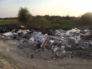 Не одним львівським: у Луцьку на вулиці гори сміття