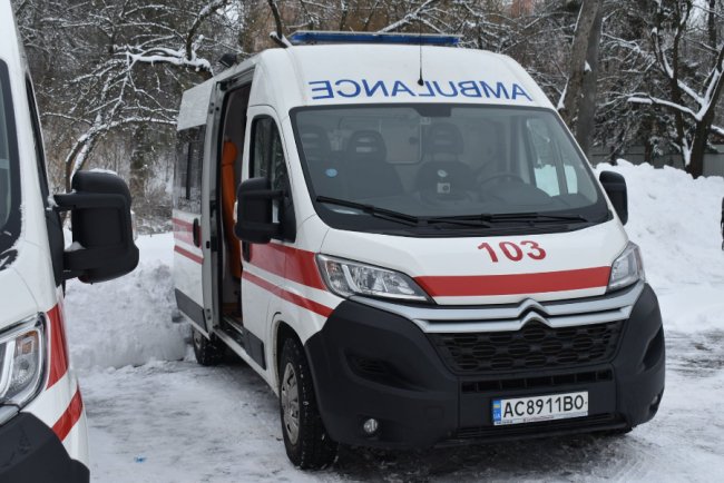 Волинська «швидка» отримала 6 нових автомобілів Citroën Jumper. ФОТО