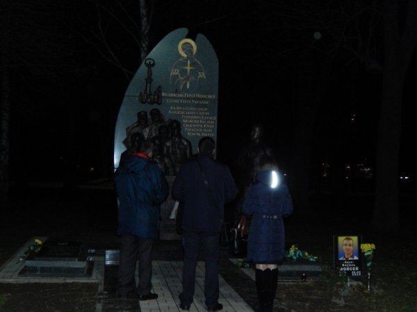 Волинські майданівці прийшли на могилу Мойсея