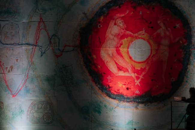 Понад дві тисячі квадратних метрів: у Музеї Корсаків презентували найбільшу картину у світі