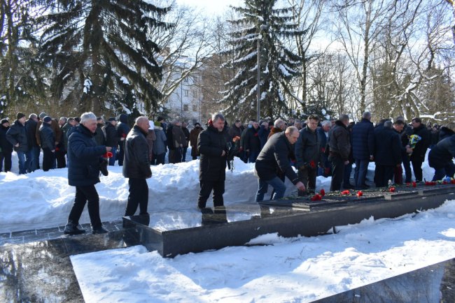 У Луцьку вшанували воїнів-афганців. ФОТО