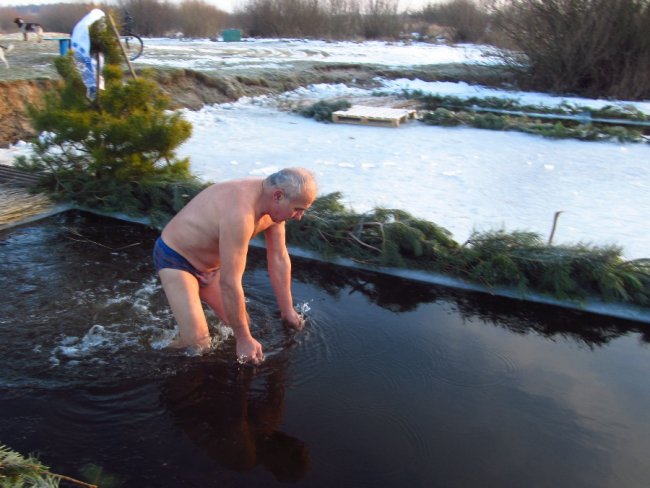 Показали, як святкували Водохреще у Старій Вижівці. ФОТО