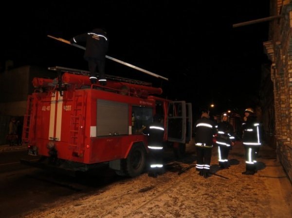 У Луцьку горів будинок в Старому місті