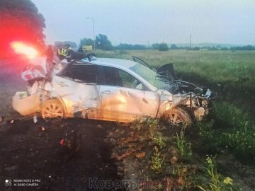 У Ковельському районі сталась аварія