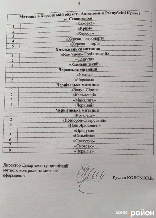 Митний пост «Луцьк» ввійде до складу Волинської митниці