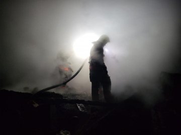 На Волині під час пожежі житлового будинку загинув чоловік
