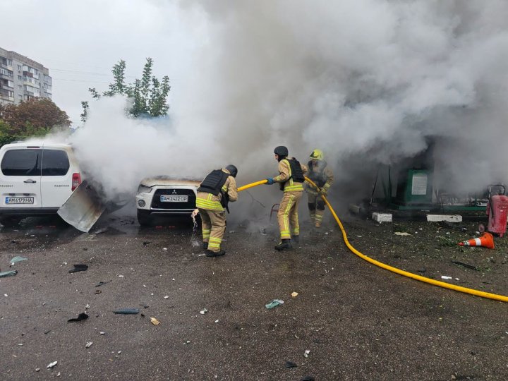 Росія атакувала АЗС на трасі біля Звягеля на Житомирщині
