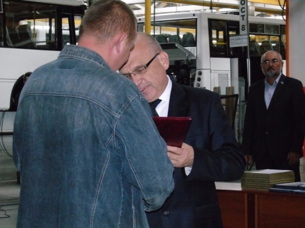 Працівників луцького «Автоскладального заводу»  привітали з професійним святом. ФОТО