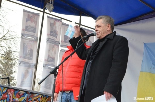 Майдан у Луцьку: Віче і хода на ДПЗ. ФОТО