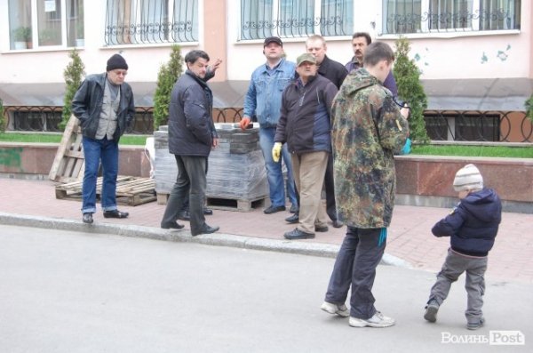 У Луцьку почали ремонт приміщення міліції. ФОТО