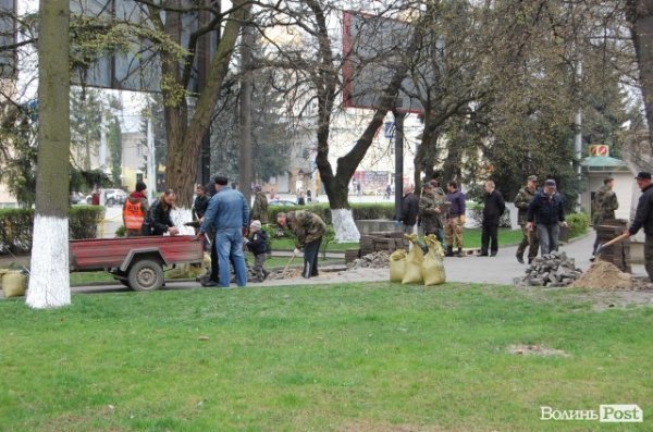 У Луцьку почали ремонт приміщення міліції. ФОТО