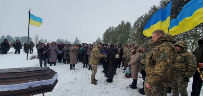 На Волині попрощалися з Героєм Олександром Хомичем