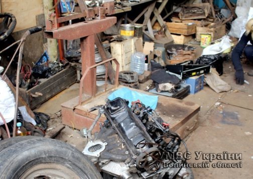 На Волині прикрили незаконний пункт прийому металобрухту. ФОТО