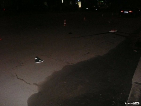 У Луцьку на переході збили дівчину