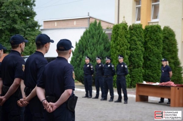 Луцькі правоохоронці відзначають півроку роботи. ФОТО