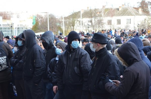 Студентський мітинг у Луцьку. ФОТО. ВІДЕО